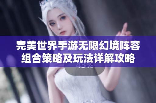 完美世界手游无限幻境阵容组合策略及玩法详解攻略