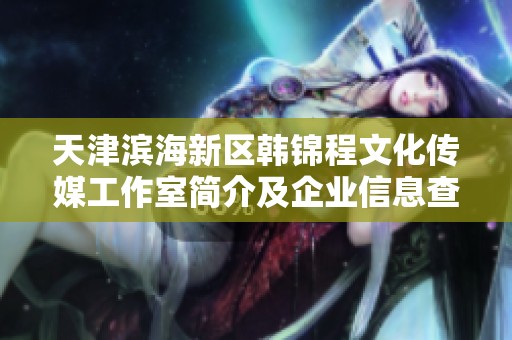 天津滨海新区韩锦程文化传媒工作室简介及企业信息查询