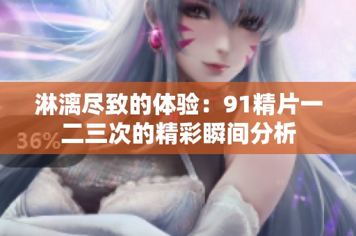 淋漓尽致的体验：91精片一二三次的精彩瞬间分析