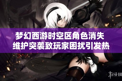 梦幻西游时空区角色消失 维护突袭致玩家困扰引发热议