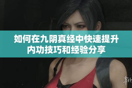 如何在九阴真经中快速提升内功技巧和经验分享