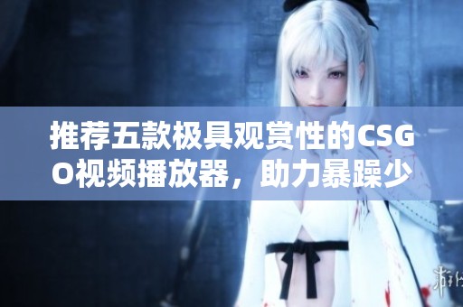 推荐五款极具观赏性的CSGO视频播放器，助力暴躁少女畅享游戏乐趣