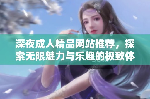 深夜成人精品网站推荐，探索无限魅力与乐趣的极致体验