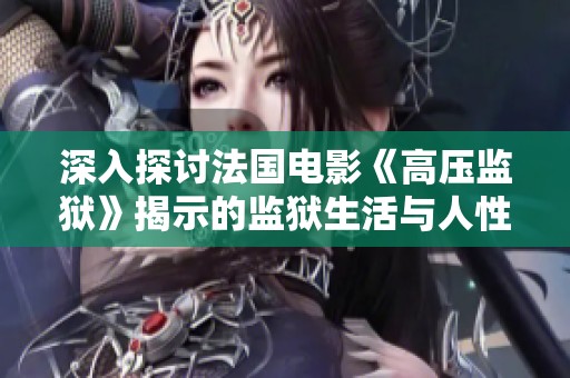 深入探讨法国电影《高压监狱》揭示的监狱生活与人性困境完整解读