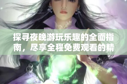 探寻夜晚游玩乐趣的全面指南，尽享全程免费观看的精彩体验