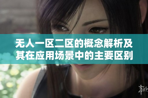 无人一区二区的概念解析及其在应用场景中的主要区别是什么