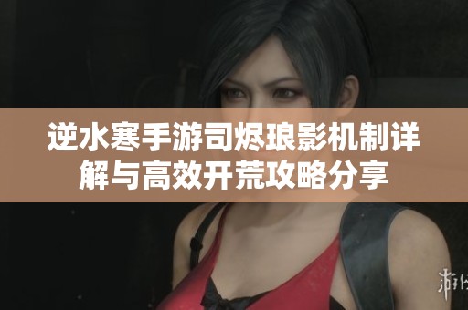 逆水寒手游司烬琅影机制详解与高效开荒攻略分享