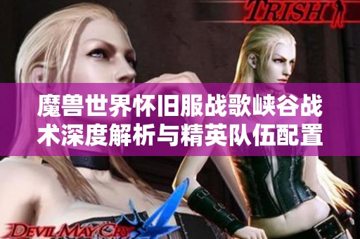 魔兽世界怀旧服战歌峡谷战术深度解析与精英队伍配置探秘