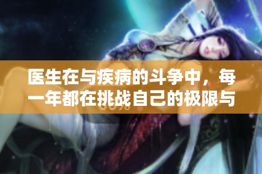 医生在与疾病的斗争中，每一年都在挑战自己的极限与坚持