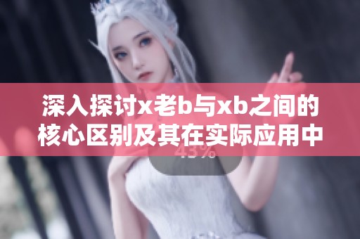 深入探讨x老b与xb之间的核心区别及其在实际应用中的影响