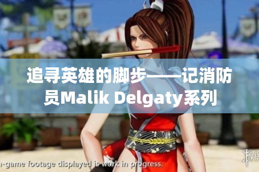 追寻英雄的脚步——记消防员Malik Delgaty系列