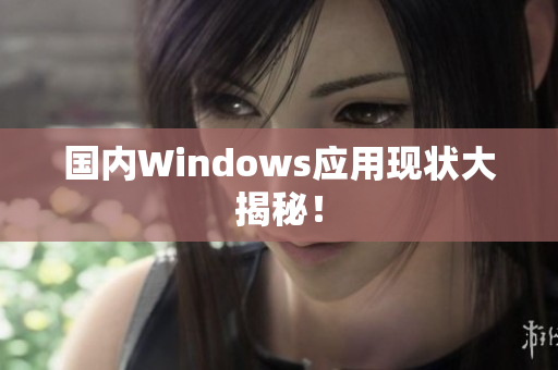 国内Windows应用现状大揭秘！