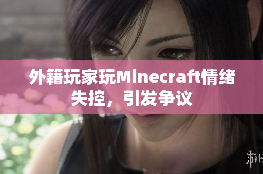 外籍玩家玩Minecraft情绪失控，引发争议