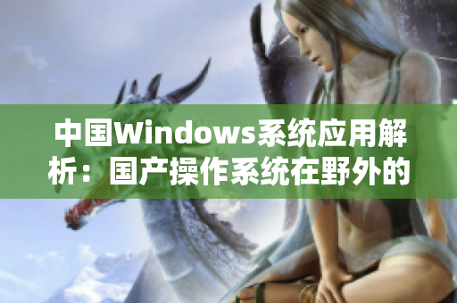 中国Windows系统应用解析：国产操作系统在野外的表现