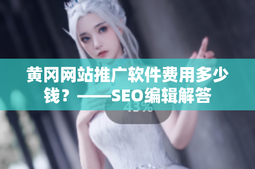 黄冈网站推广软件费用多少钱？——SEO编辑解答