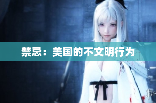 禁忌：美国的不文明行为