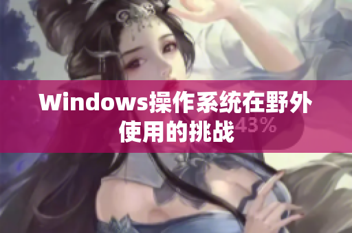 Windows操作系统在野外使用的挑战