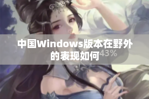中国Windows版本在野外的表现如何