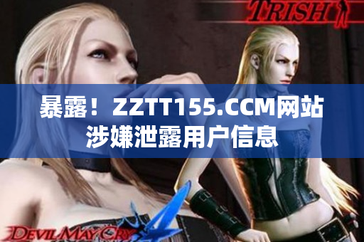 暴露！ZZTT155.CCM网站涉嫌泄露用户信息