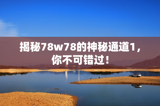揭秘78w78的神秘通道1，你不可错过！