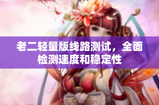 老二轻量版线路测试，全面检测速度和稳定性