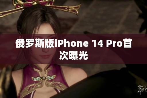 俄罗斯版iPhone 14 Pro首次曝光