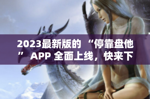 2023最新版的 “停靠盘他” APP 全面上线，快来下载吧！