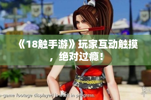 《18触手游》玩家互动触摸，绝对过瘾！