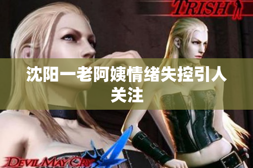 沈阳一老阿姨情绪失控引人关注