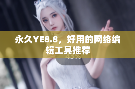 永久YE8.8，好用的网络编辑工具推荐