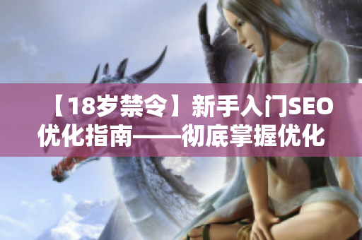 【18岁禁令】新手入门SEO优化指南——彻底掌握优化技巧！