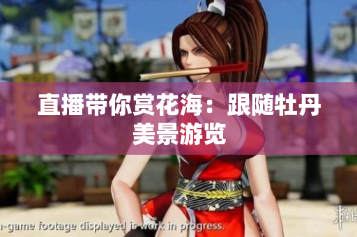 直播带你赏花海：跟随牡丹美景游览