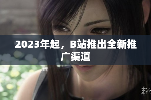 2023年起，B站推出全新推广渠道