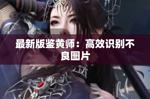 最新版鉴黄师：高效识别不良图片