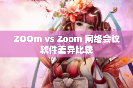 ZOOm vs Zoom 网络会议软件差异比较
