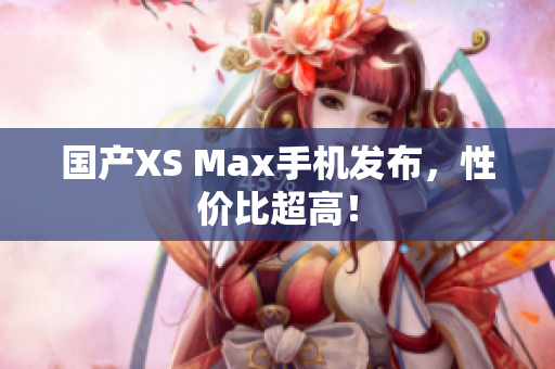 国产XS Max手机发布，性价比超高！