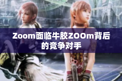 Zoom面临牛胶ZOOm背后的竞争对手