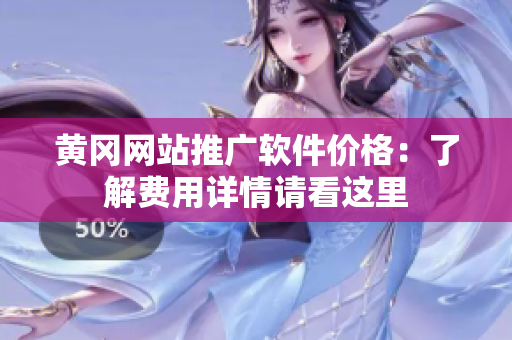 黄冈网站推广软件价格：了解费用详情请看这里