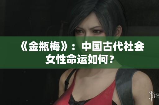 《金瓶梅》：中国古代社会女性命运如何？