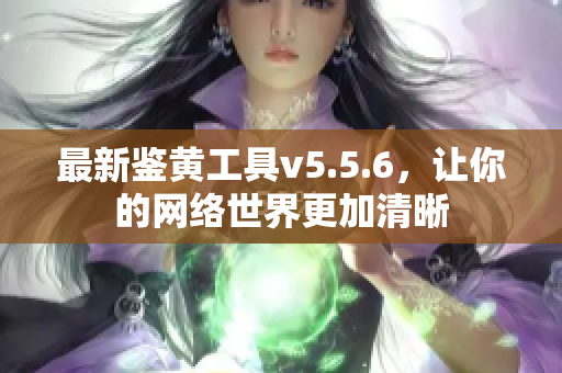 最新鉴黄工具v5.5.6，让你的网络世界更加清晰