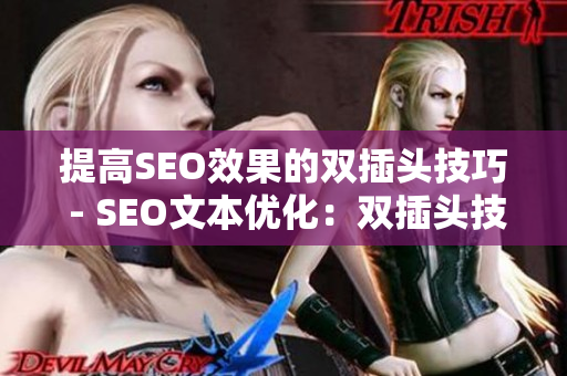 提高SEO效果的双插头技巧 - SEO文本优化：双插头技巧解析